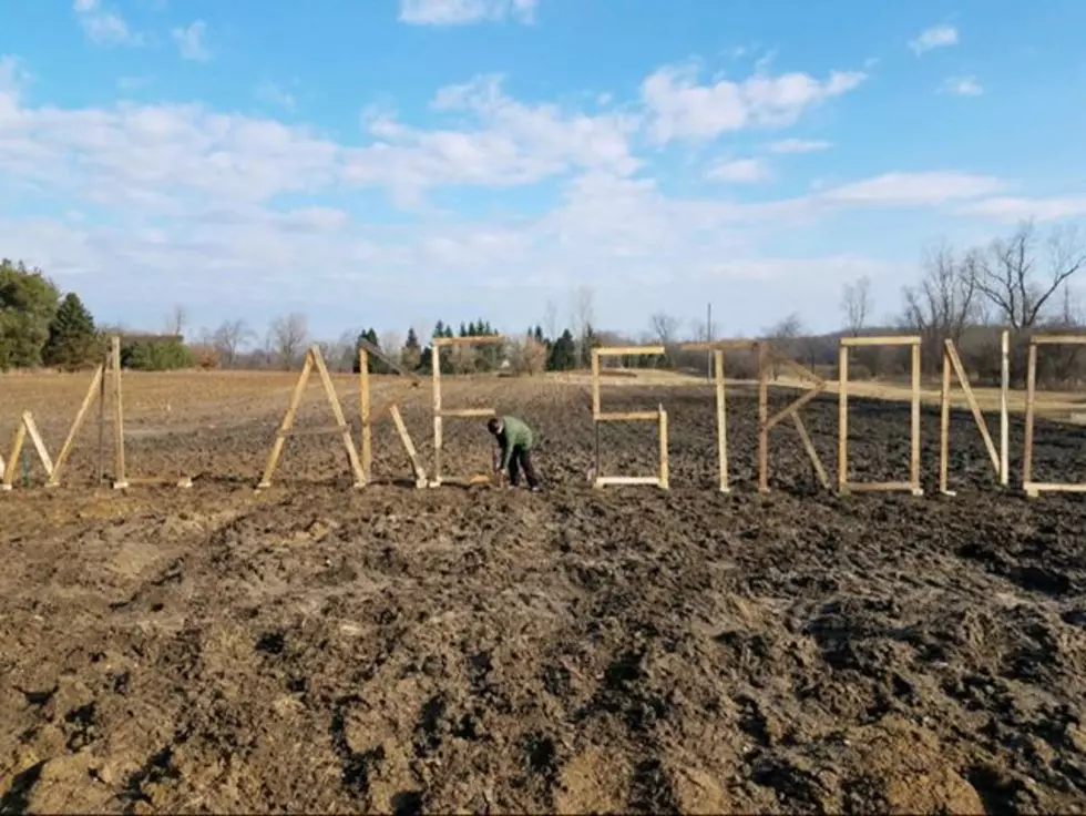 Visit the WE ARE STONG Sign in DeWitt