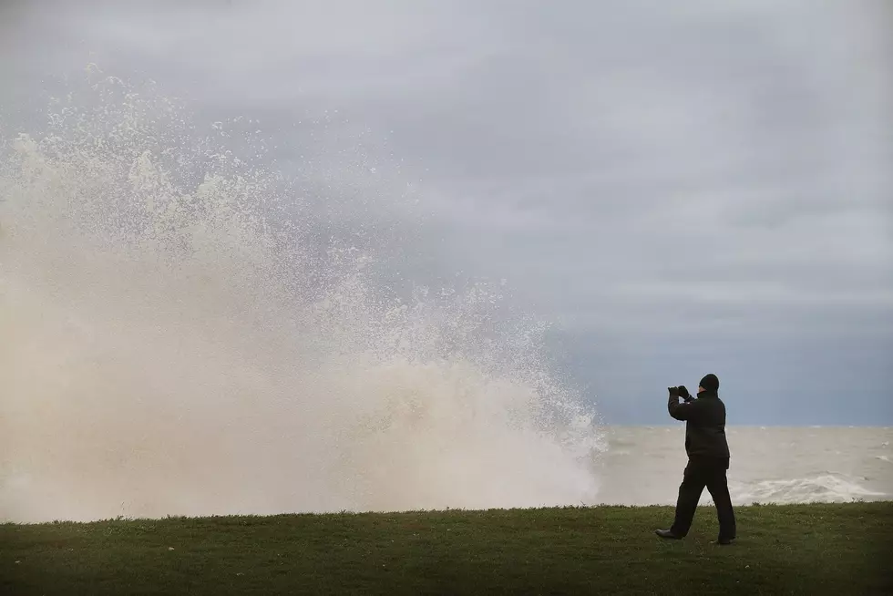 Lake Michigan Getting Giant Waves on Friday