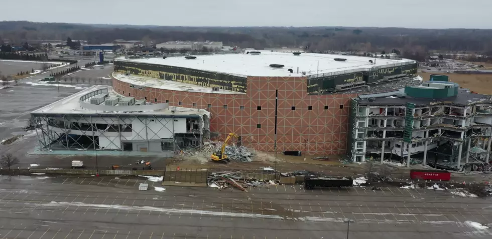The Palace of Auburn Hills is Coming Down - Right Now