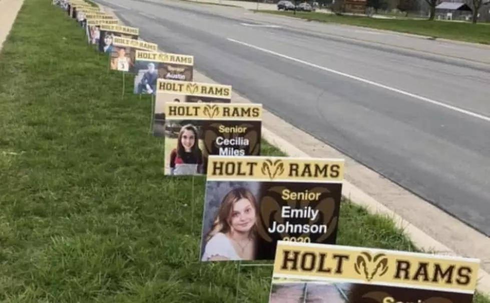 Class of 2020 Senior Signs Stolen in Holt