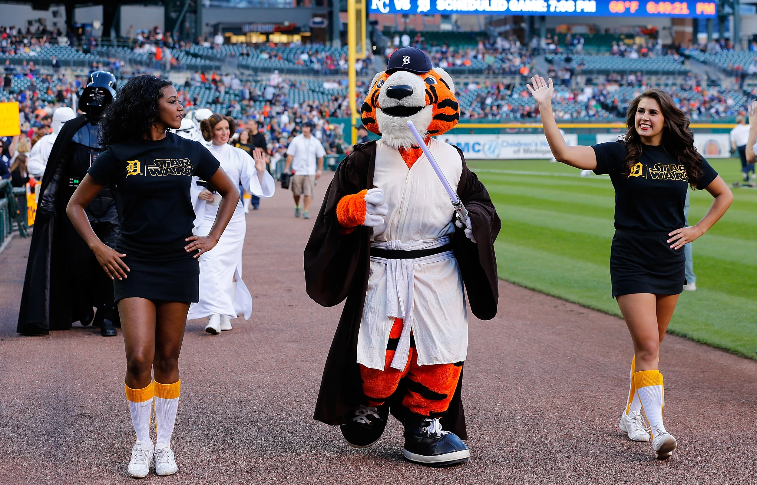 The San Diego Padres mascot the Swinging Friar looks on during a game  News Photo - Getty Images