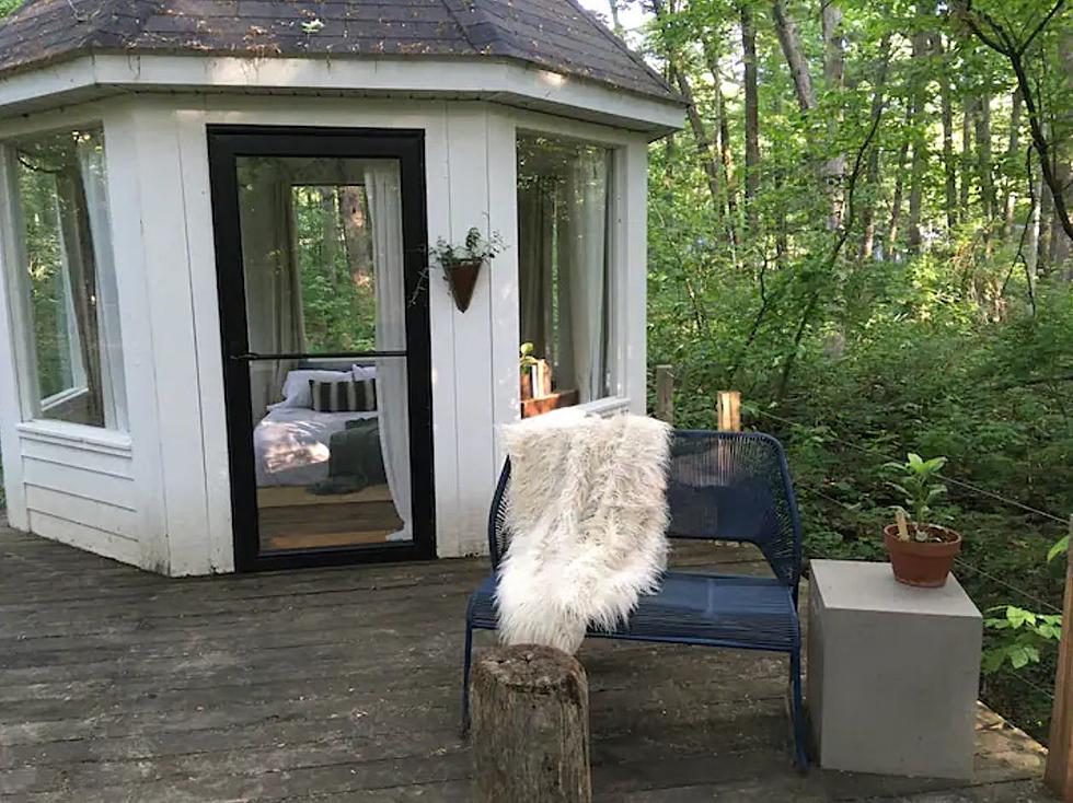 This Tiny Michigan Airbnb is Perfect for a Cozy Couple's Getaway
