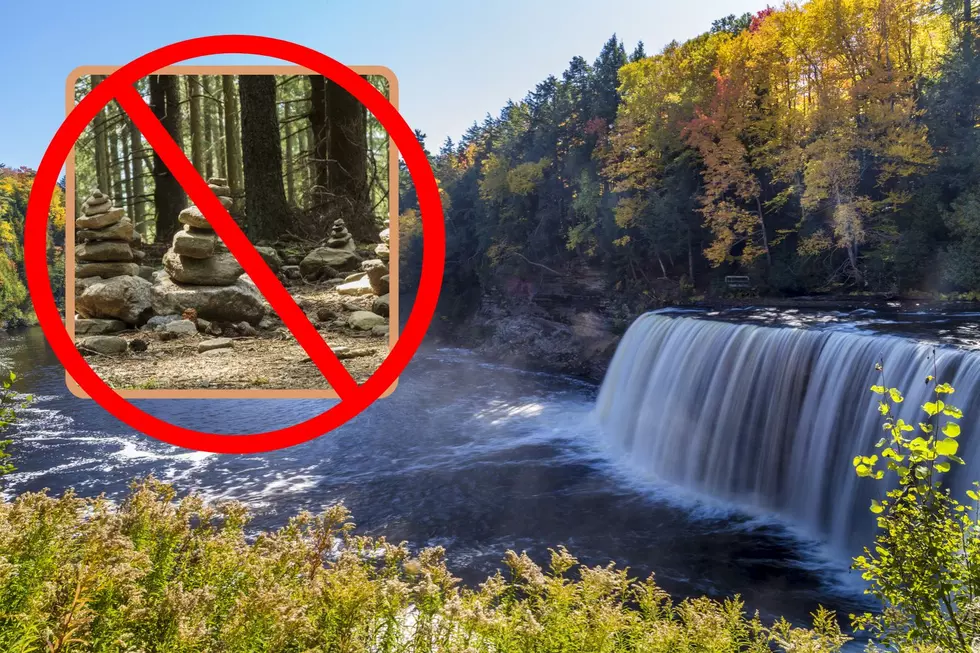 Tahquamenon State Park Speaks The Truth About Why Rock Stacking Is Bad