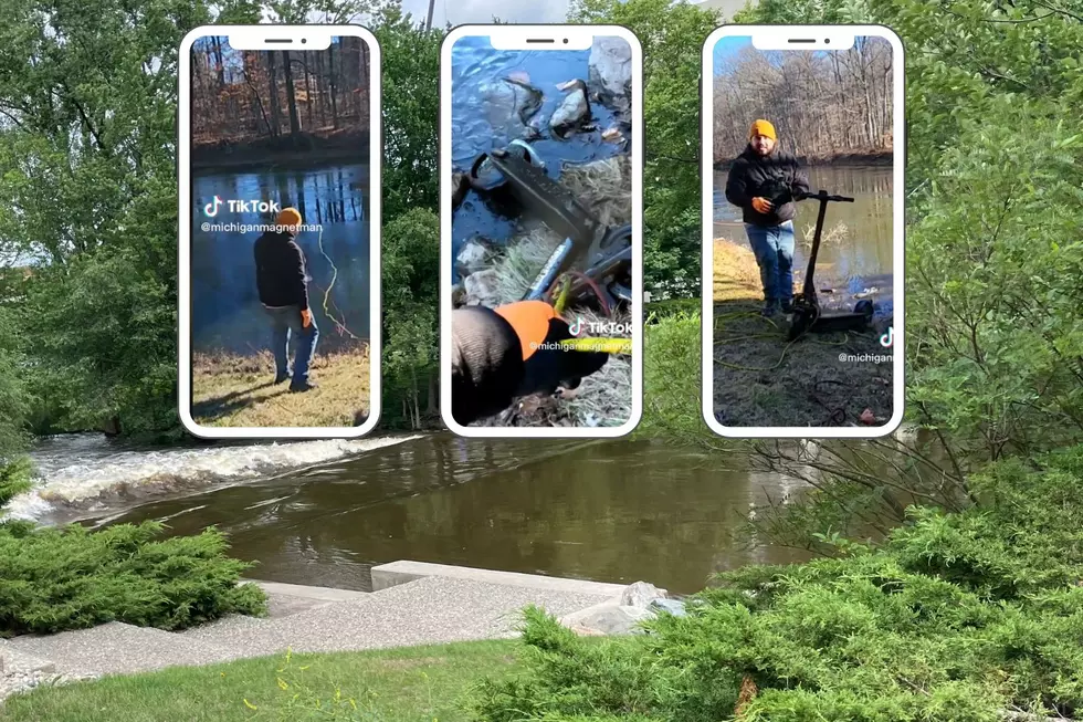 Look What This Guy Found Magnet Fishing in the Red Cedar River