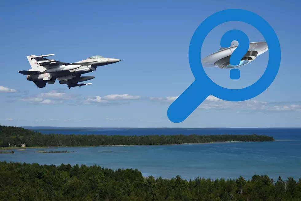 Lake Huron—Latest Location of "Unknown Object" That Was Shot Down