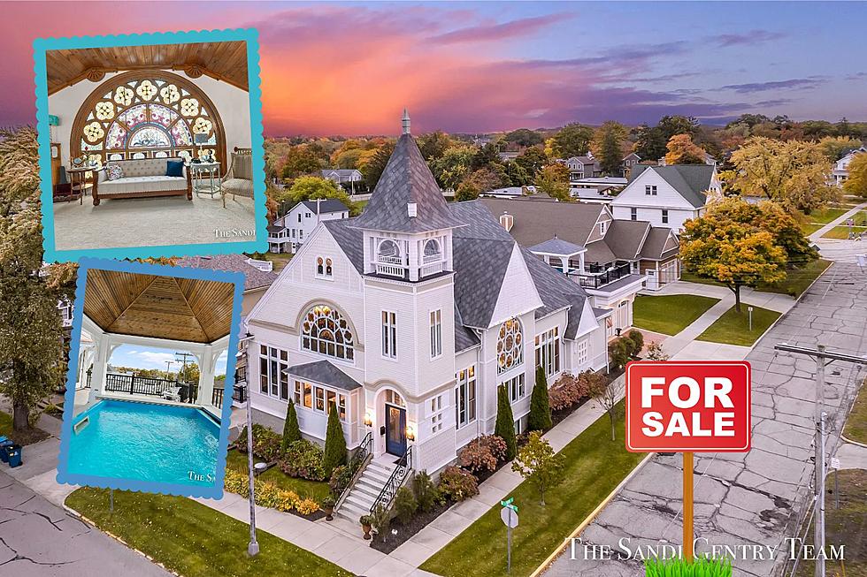 Church In Grand Haven, Michigan, Remodeled As Luxurious Mansion For Sale