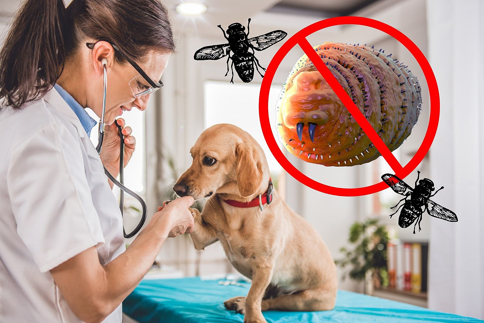 bot fly symptoms in dogs