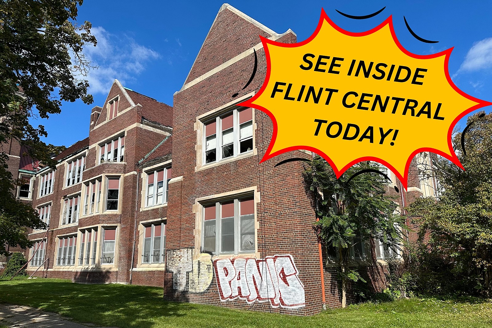 A Look Inside Michigan s Abandoned Flint Central High School