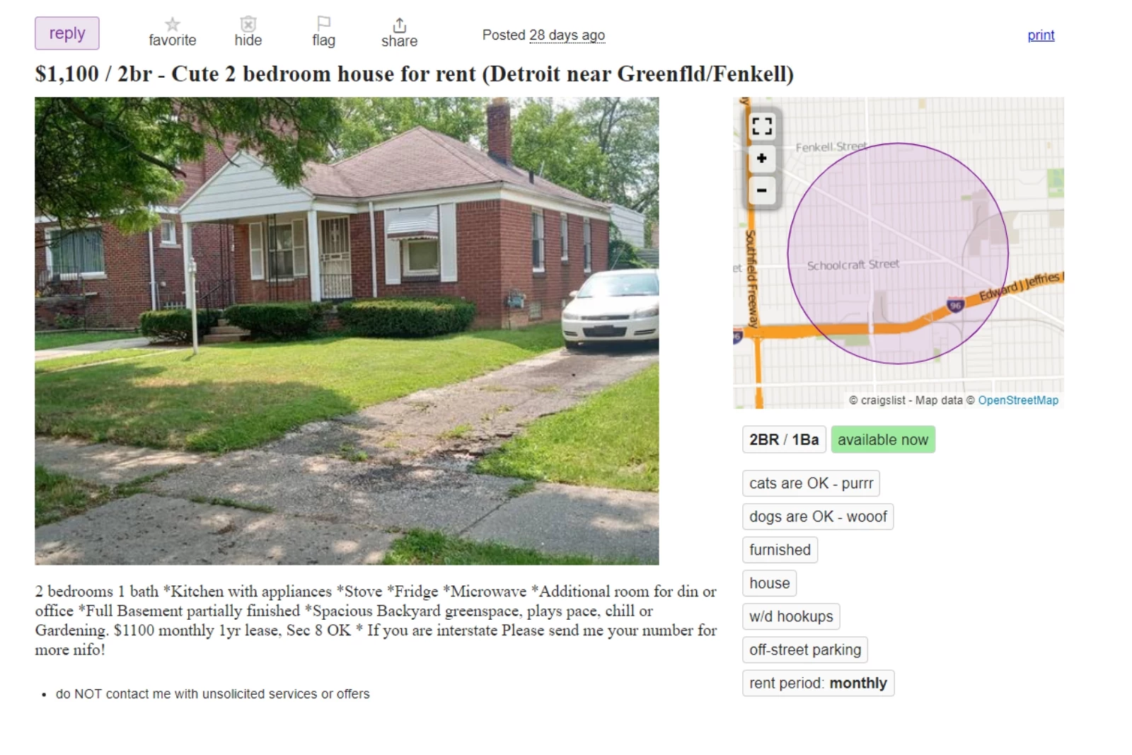 Photo via Craigslist