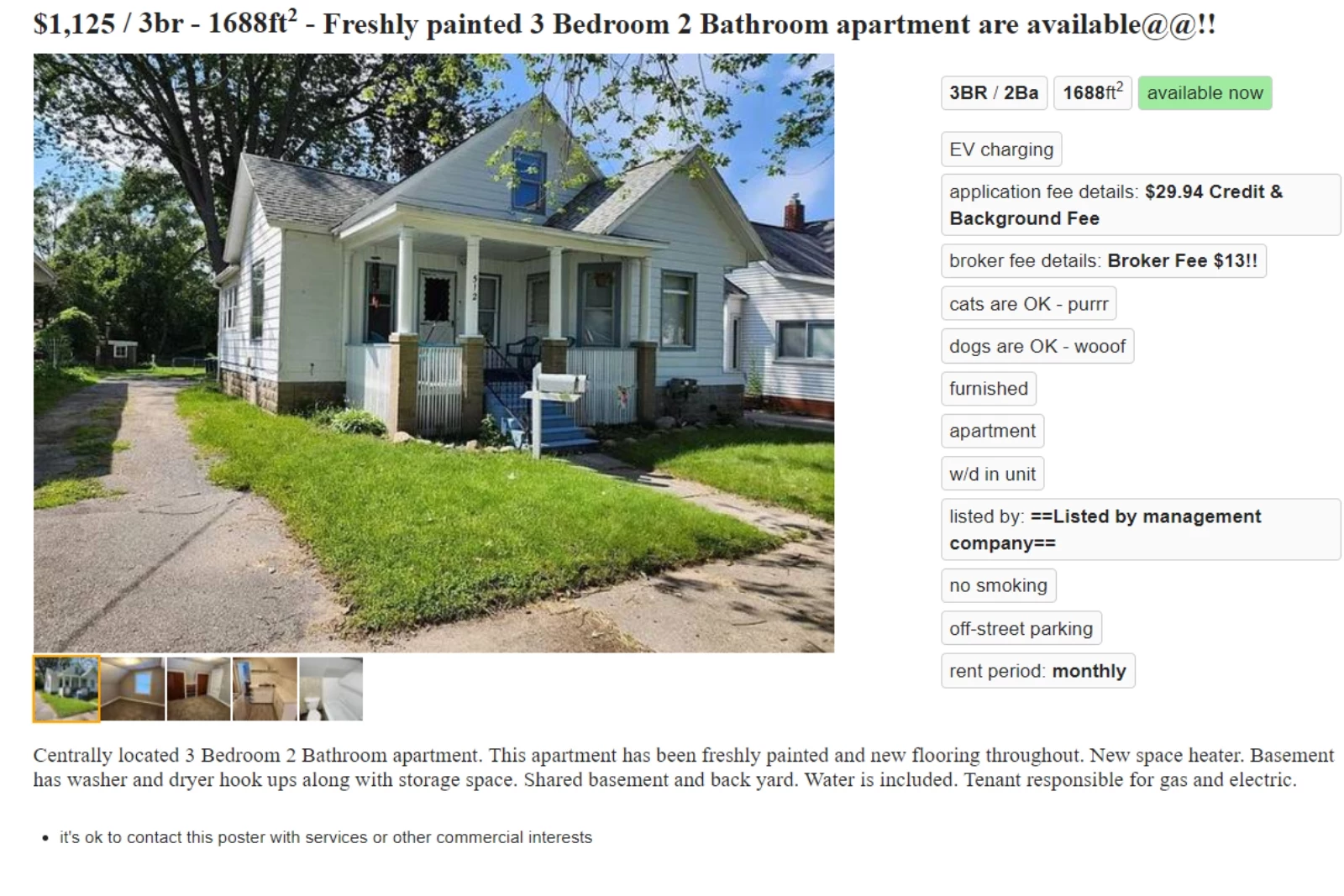 Photo via Craigslist