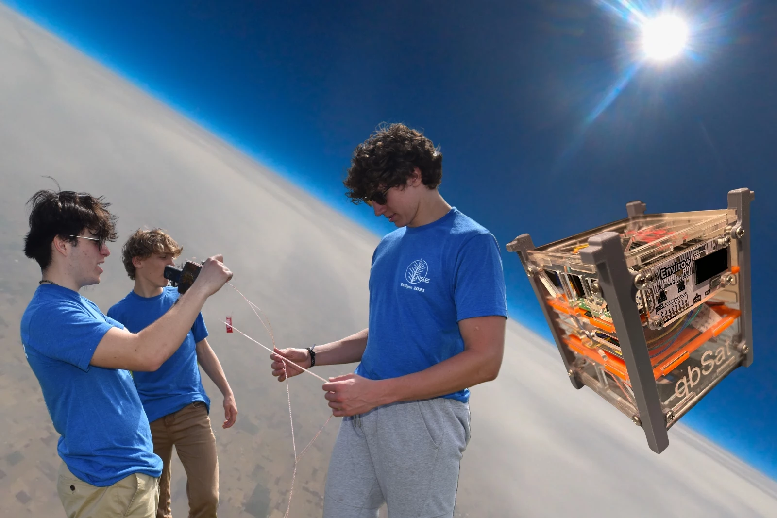 Stockbridge FFA Students Launch Satellite During Eclipse
