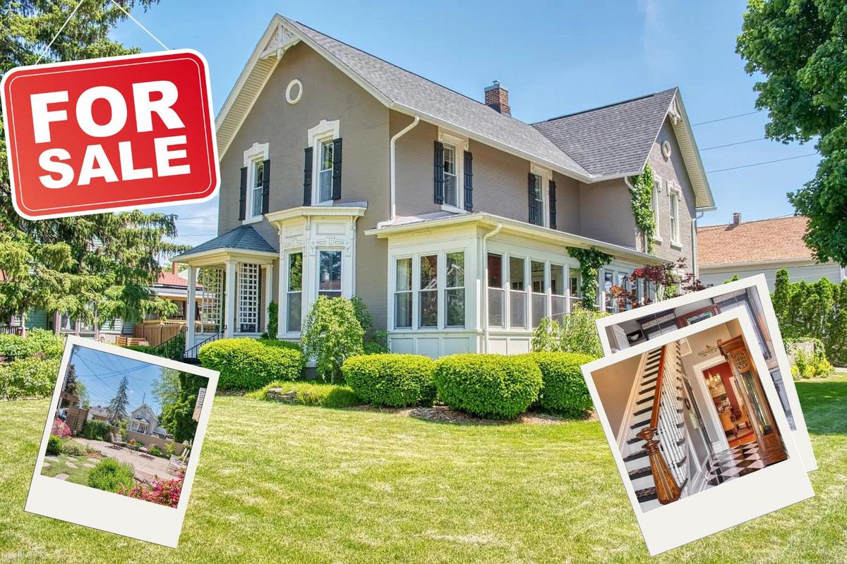 See Inside Over Century Old Home For Sale in Owosso, Michigan
