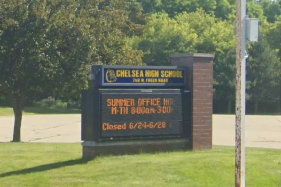 Chelsea High School in Chelsea, Michigan. Photo via GoogleMaps