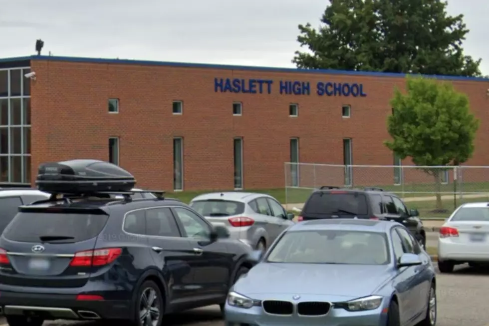Haslett High School in Haslett, Michigan. Photo via GoogleMaps