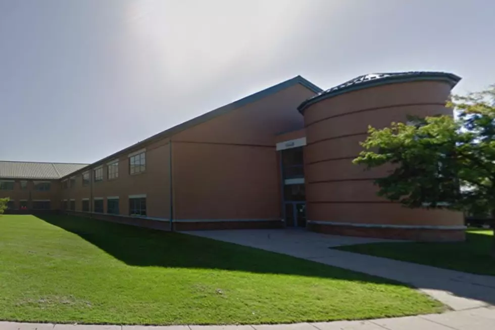 Okemos High School in Okemos, Michigan. Photo via GoogleMaps