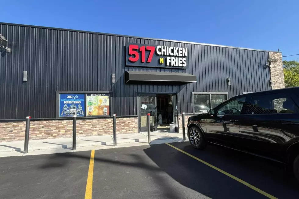 outside of 517 Chicken N Fries - Liquor Express Lansing now open and 517 Chicken N Fries coming soon - outside of the soon to be 517 Chicken N Fries - Liquor Express Lansing now open and 517 Chicken N Fries coming soon