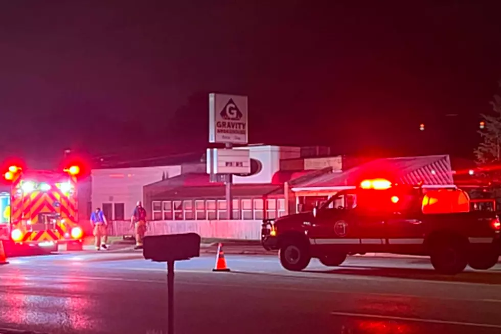 Gravity Smokehouse in Holt caught fire late the evening of August 19, 2026. (Photo via JR, Townsquare Media Lansing)