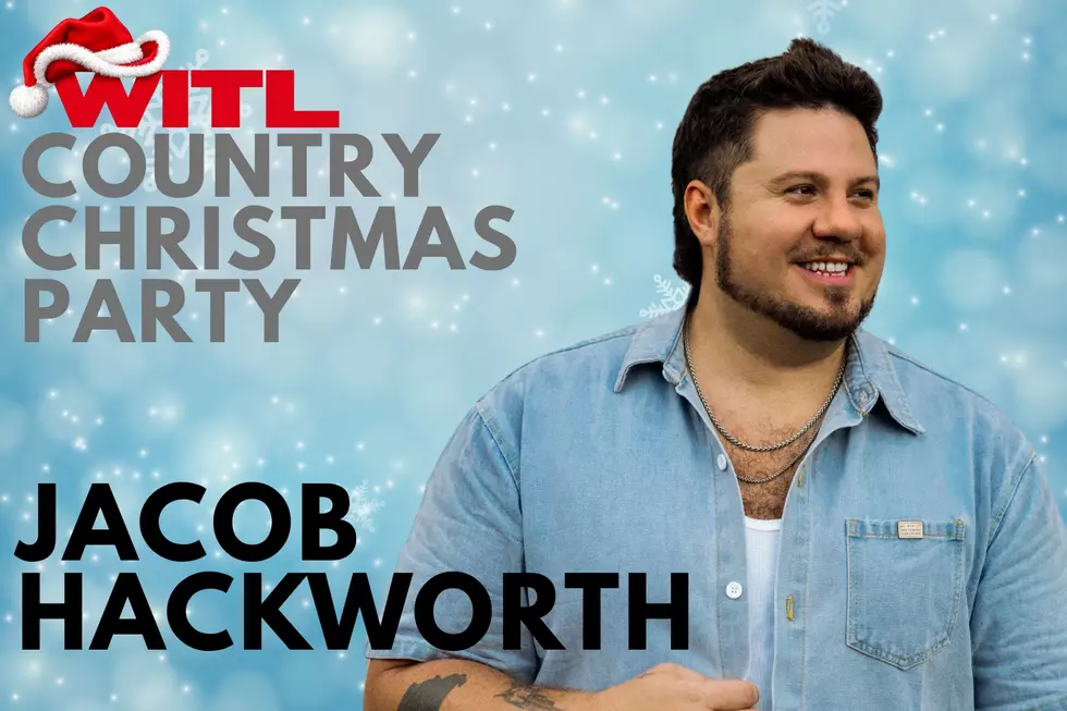 Newcomer Jacob Hackworth will be in Lansing on December 8 for the WITL Country Christmas Party. (Photo via Universal Records)