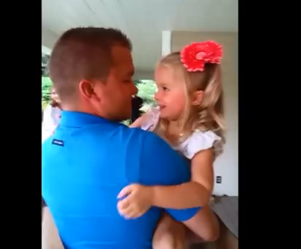 You’ll Need a Tissue When You See This Dad’s Homecoming!
