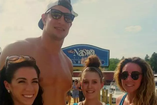 Gronk Spotted on Weirs Beach Memorial Day Weekend