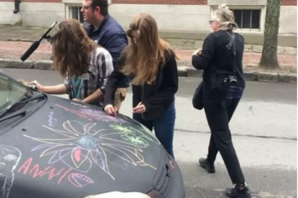 Chalkboard Car In Portland Is Your Chance To Get Artsy