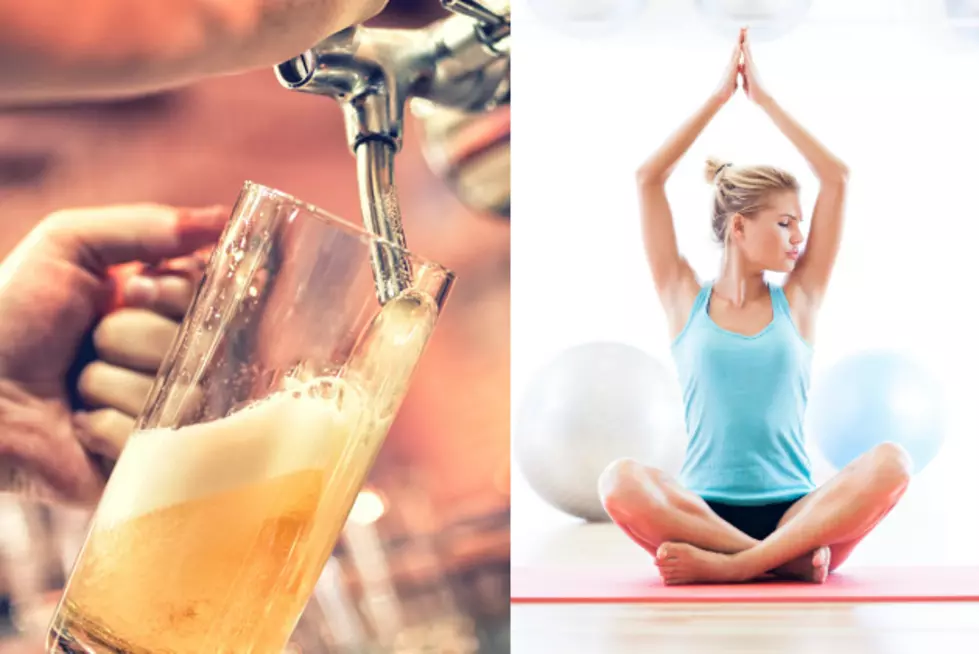 Try Beer Yoga This Weekend