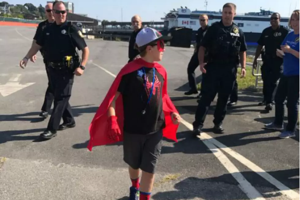 Make-A-Wish Helps 10-Year-Old Maine Boy Be A Super Hero For A Day