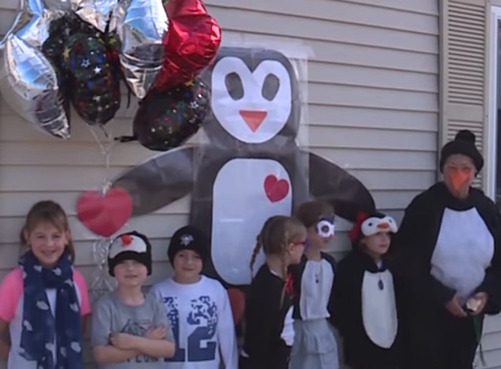 Jacob Thompson’s Classmates Honor Him By Dressing As Penguins