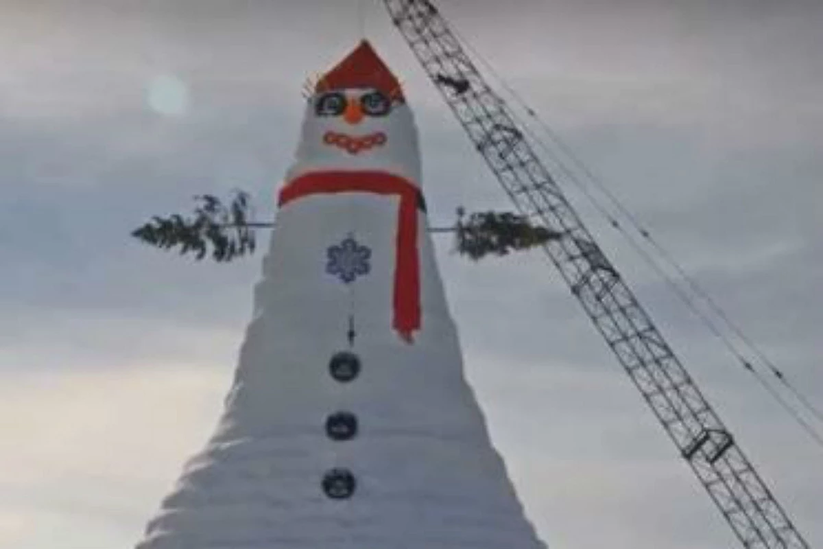 Maine Still Holds The Guiness Worlds Record For Tallest Snowman