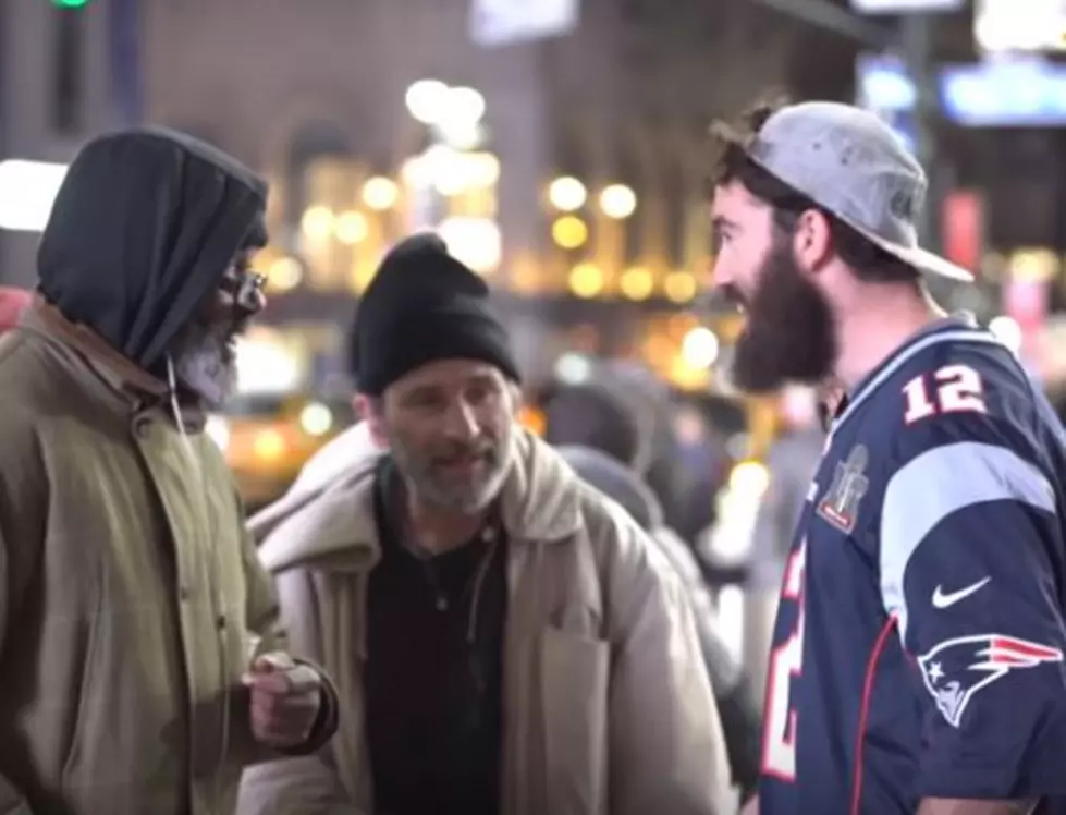 A Patriots Fan Gives Homeless Men A Night To Remember