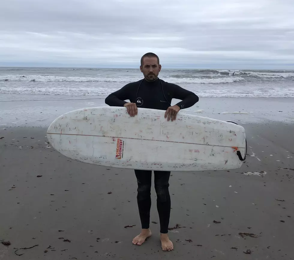 New Hampshire Man Makes Surfboard From Recycled Dunkin’ Coffee Cups