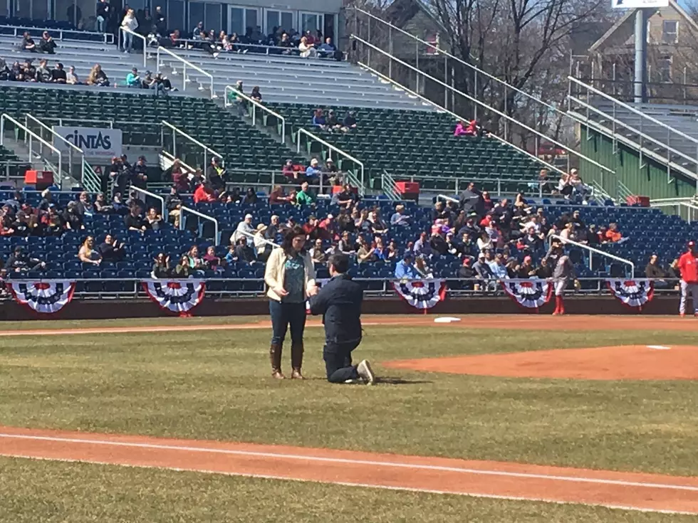 Watch The Magical Moment AJ Proposed To His Girlfriend