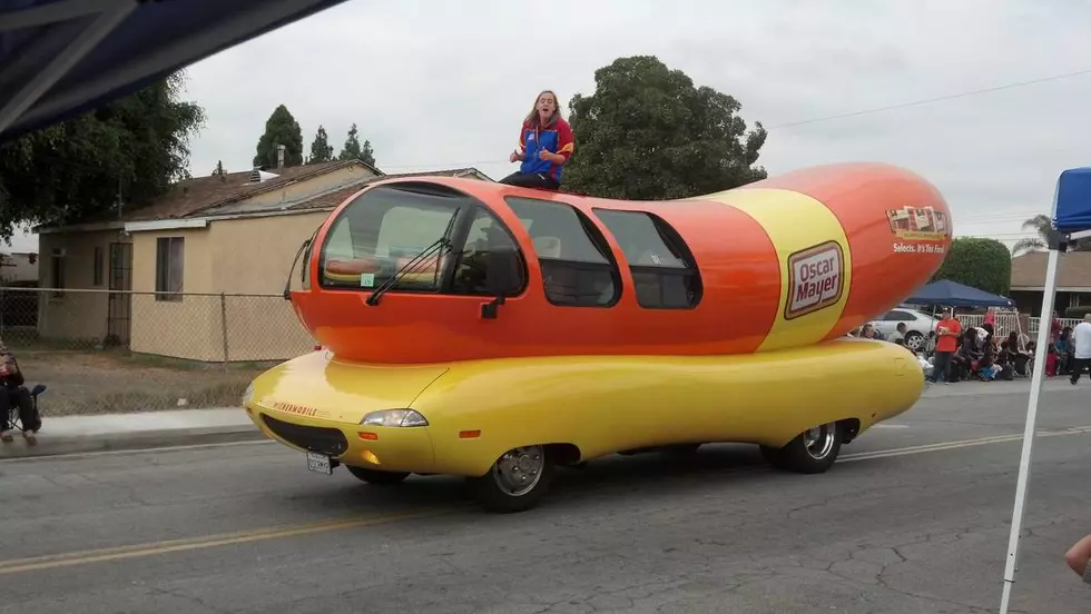 Wienermobile in Scarborough Monday Thanks to Biddeford Hot Dog Kid