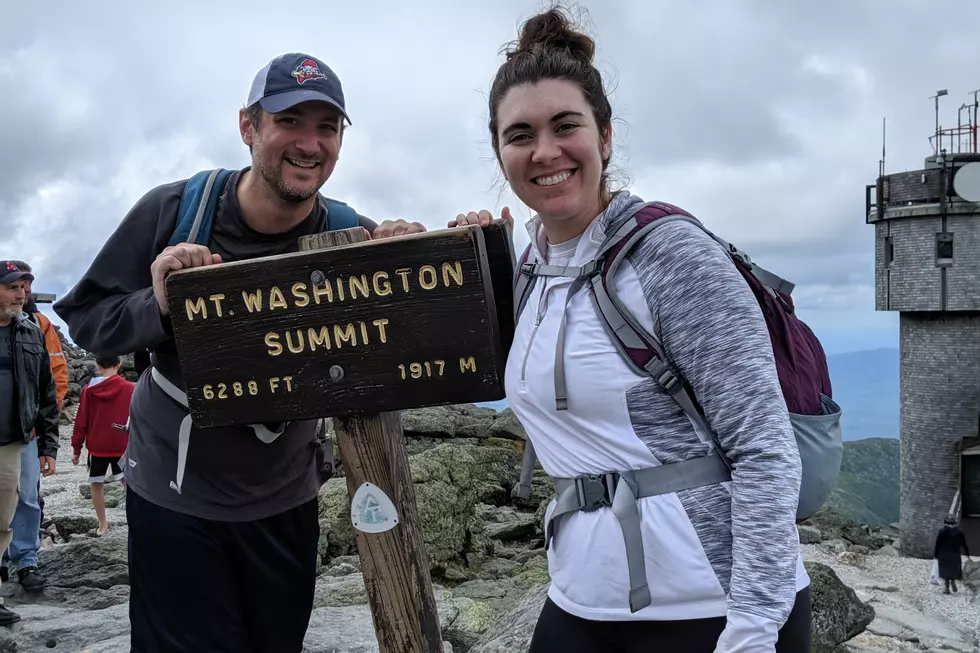 AJ And His Fiancé Conquer Mount Washington [PHOTOS]