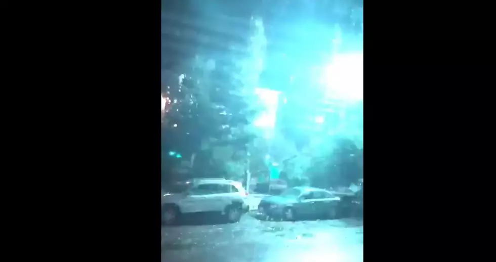 VIDEO: Power Lines Sparking In The Midst Of Fall Nor’easter