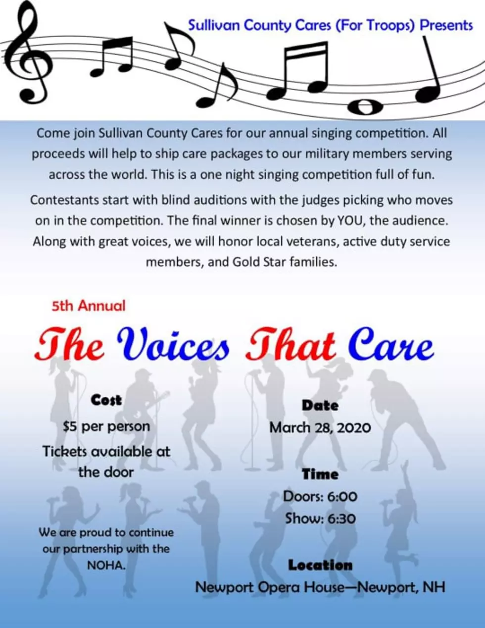 Show Off Your Singing Skills, And Help Support Our Troops