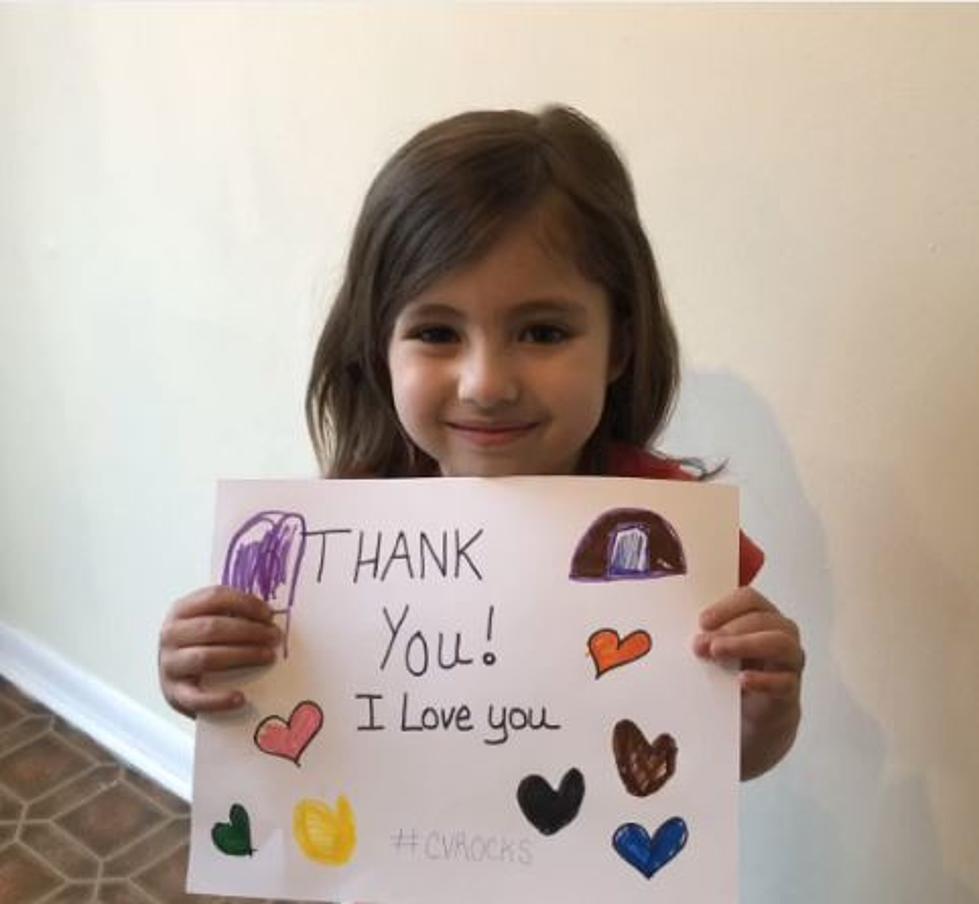 Kids At Maine Elementary School Say Thank You To Essential Workers