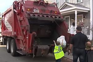 A Boy From Amesbury, Mass Got A Special Surprise For His 5th Birthday &#8211; A Garbage Truck Visit