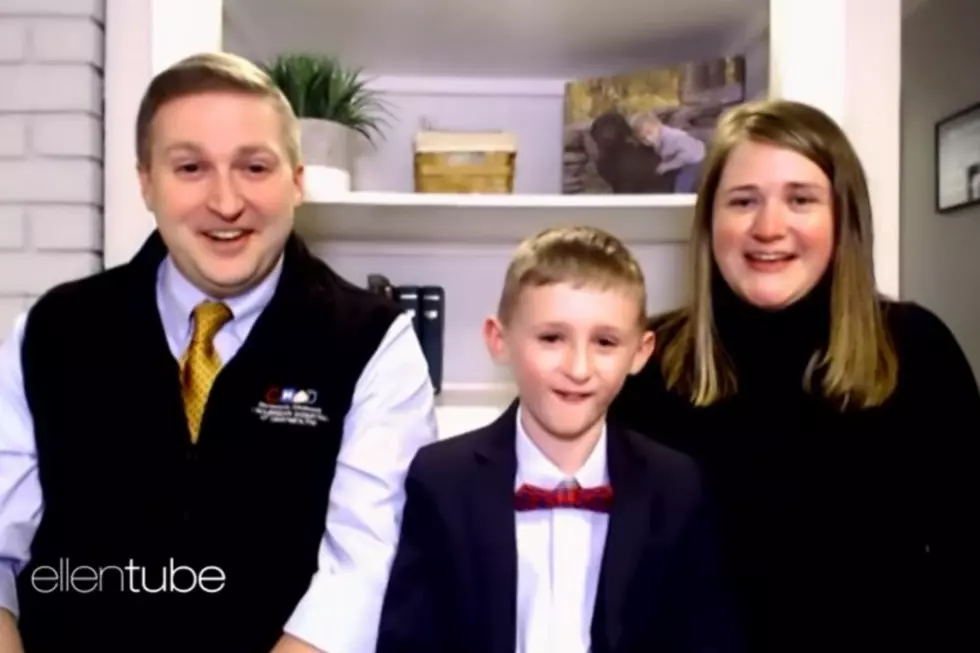Ellen DeGeneres Surprised a Bedford, NH Boy Raising Money for CHaD