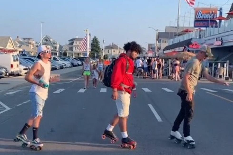 WATCH: These 3 Guys Rollerskating In Sync on Hampton Beach Is So Slick, You&#8217;ll Want to Try