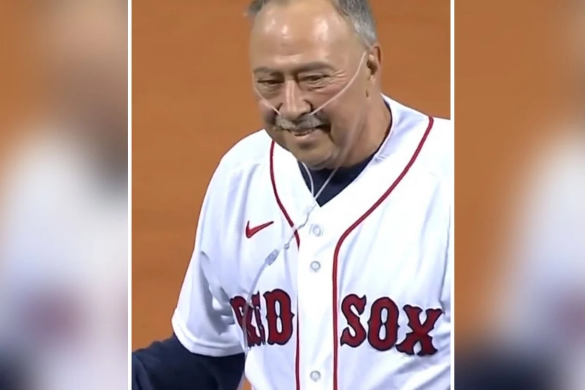 Jerry Remy throws first pitch for Red Sox-Yanks wild card game