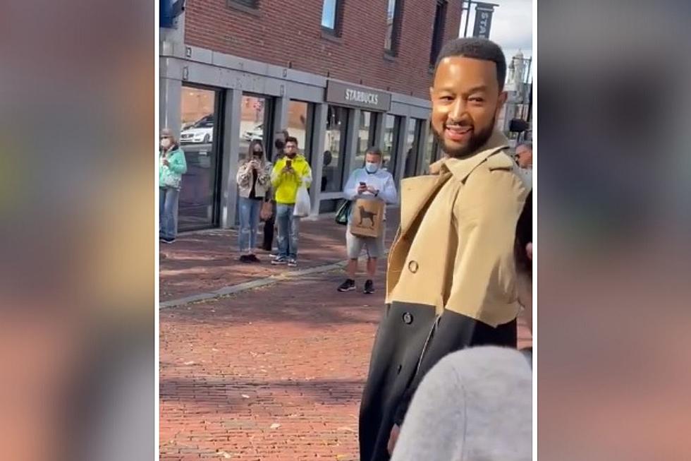 Watch John Legend Get Serenaded in Boston&#8217;s Faneuil Hall to His Own Song