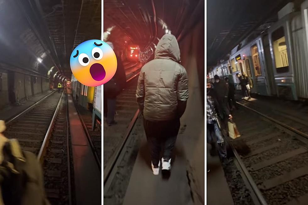 This Video of the Green Line Train in Boston Looks Like a Scene in an Action Movie