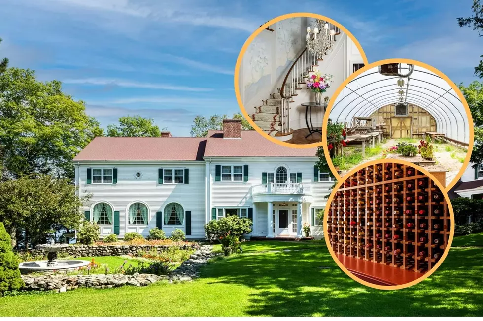 Breathtaking Ocean Views and an Apple Orchard Come With This Stunning Maine Estate for Sale