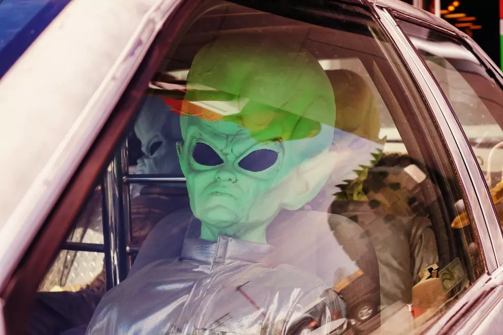 Excuse Me?! Google Earth Spots an Alien Riding in a Maine Car