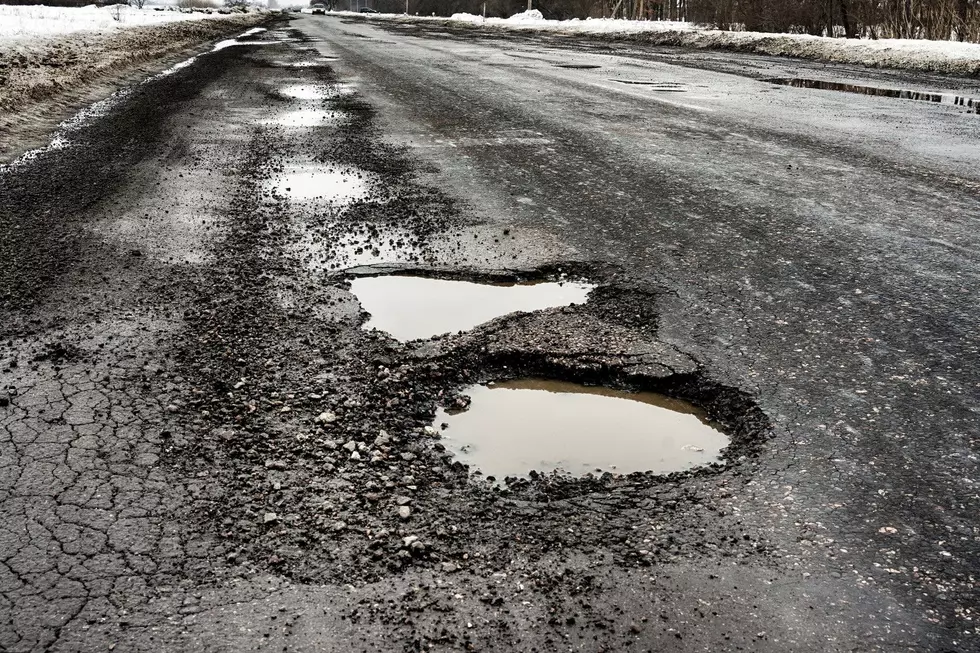 Someone Once Shared Christmas Spirit to Potholes in Massachusetts