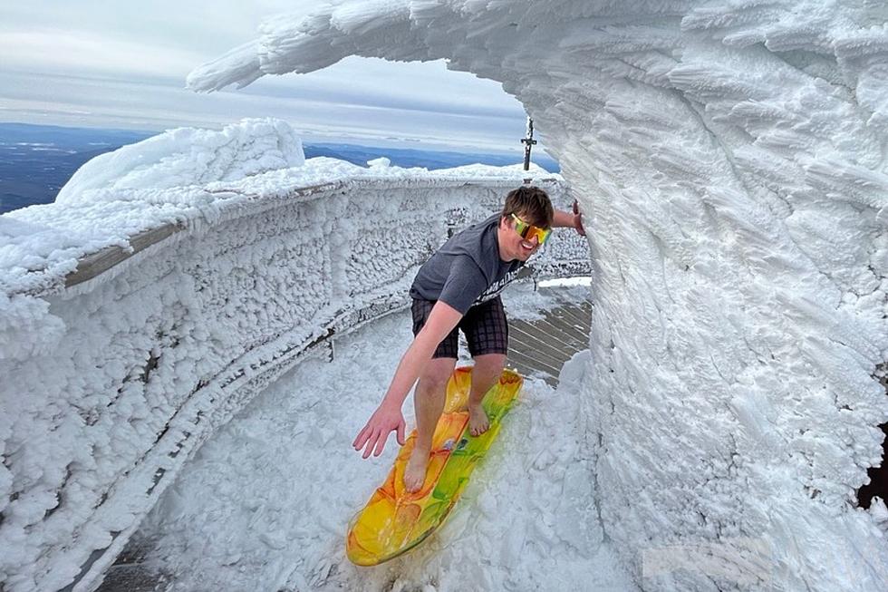 This NH Weather Observer Rode Waves&#8230;On the Top of Mount Washington