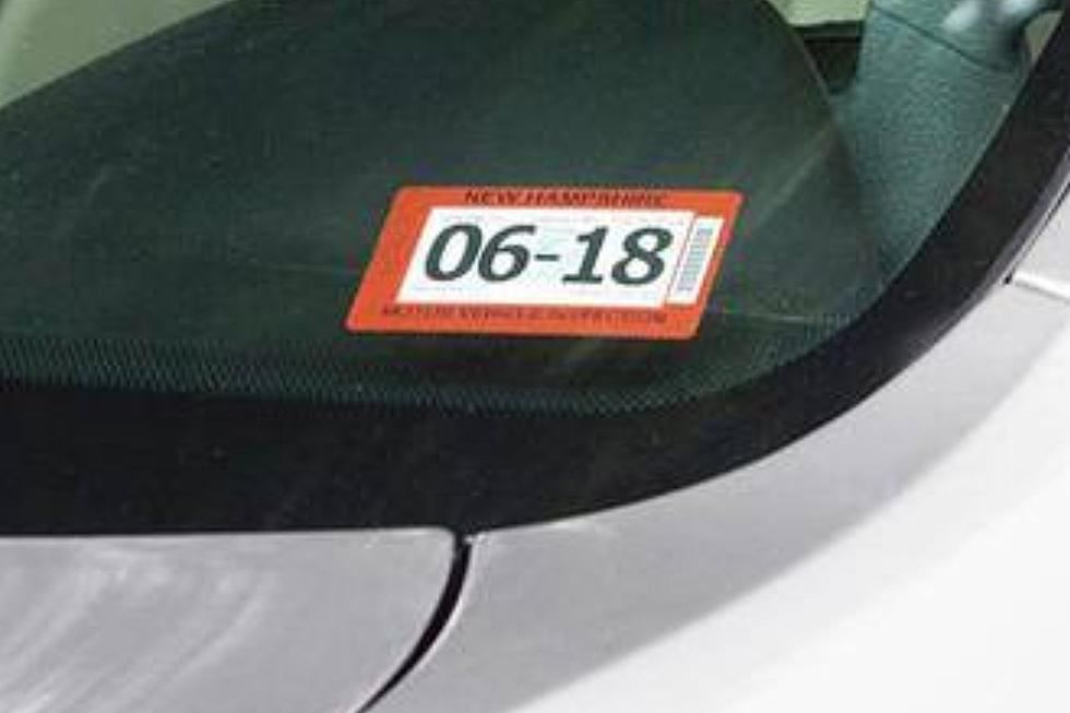 New Hampshire Police Stop Car With Worst Fake Inspection Sticker Ever