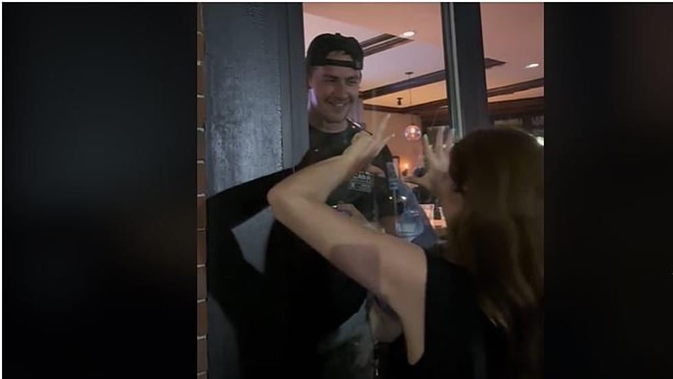 Watch Maine Native Pick Up a Cute Girl Through the Window of a Boston Bar