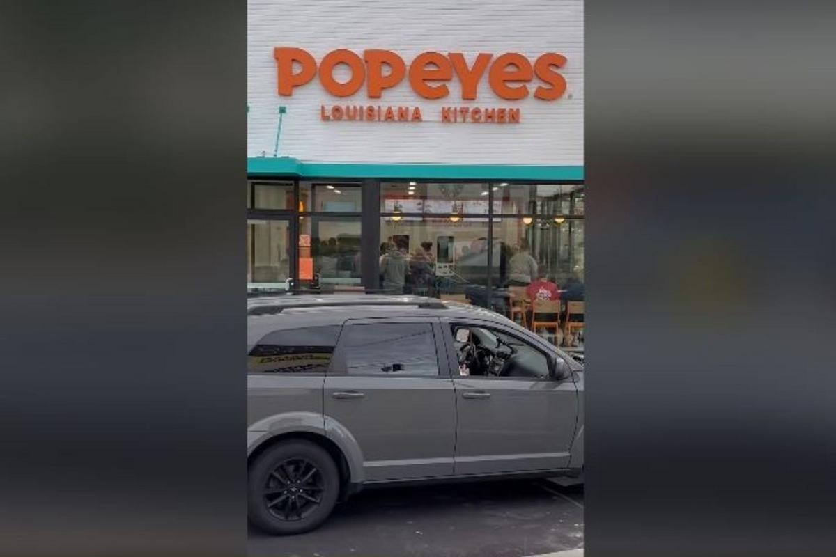WATCH: Cars Line Up Deep For Grand Opening of Popeyes in Lewiston, Maine